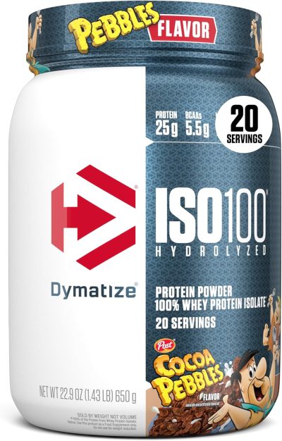دايماتايز ISO100 مسحوق بروتين مصل لبن معزول 100% 25 جرام بروتين 20 حصة